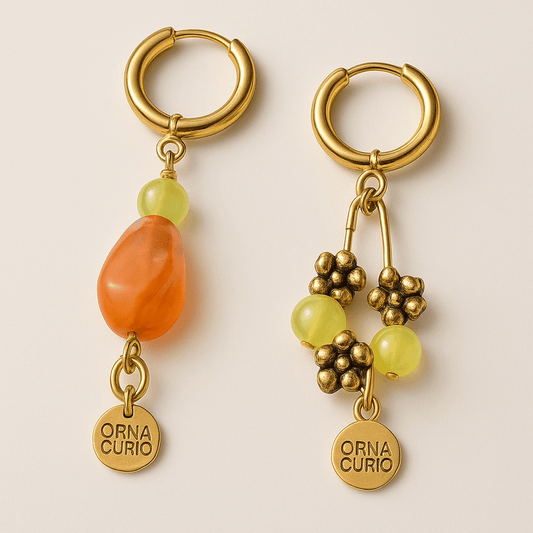 1 of 1 Matchy Matchy Gold Earrings -