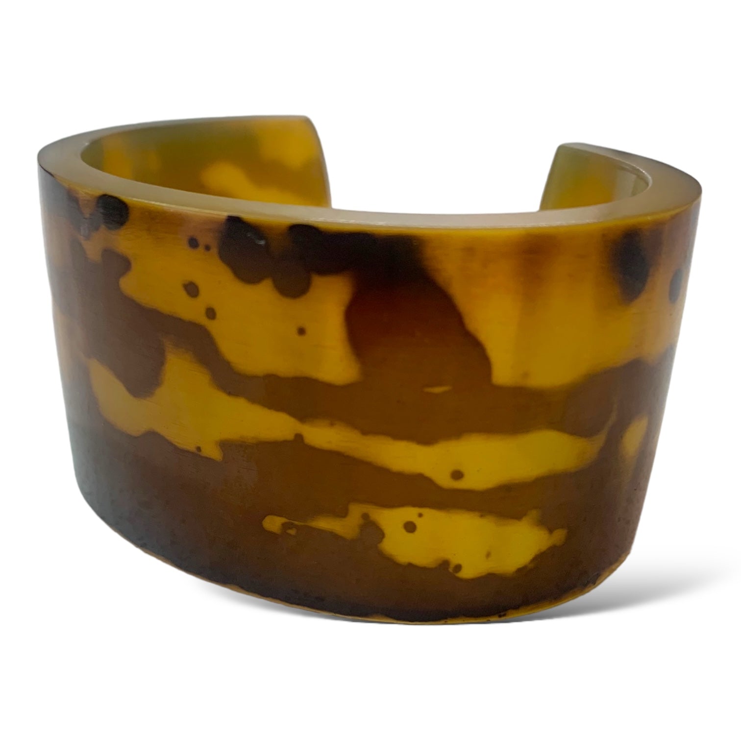 Au Naturel Resin Cuff-Bracelet