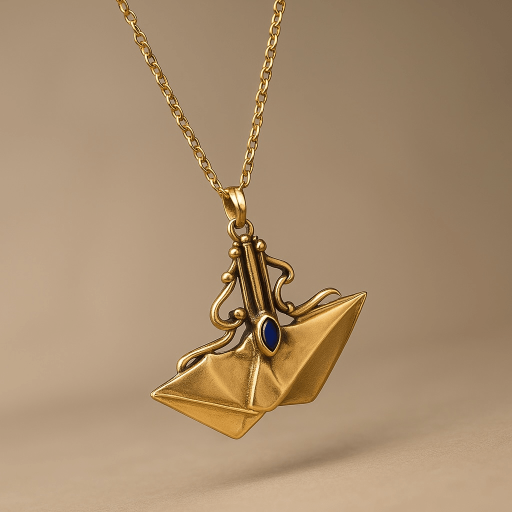 Coral Bay Gold and Lapis Lazuli Necklace - Necklace