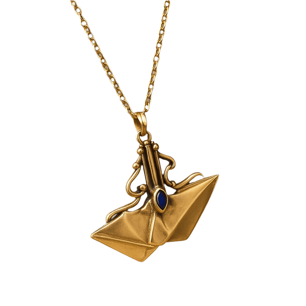 Coral Bay Gold and Lapis Lazuli Necklace - Necklace