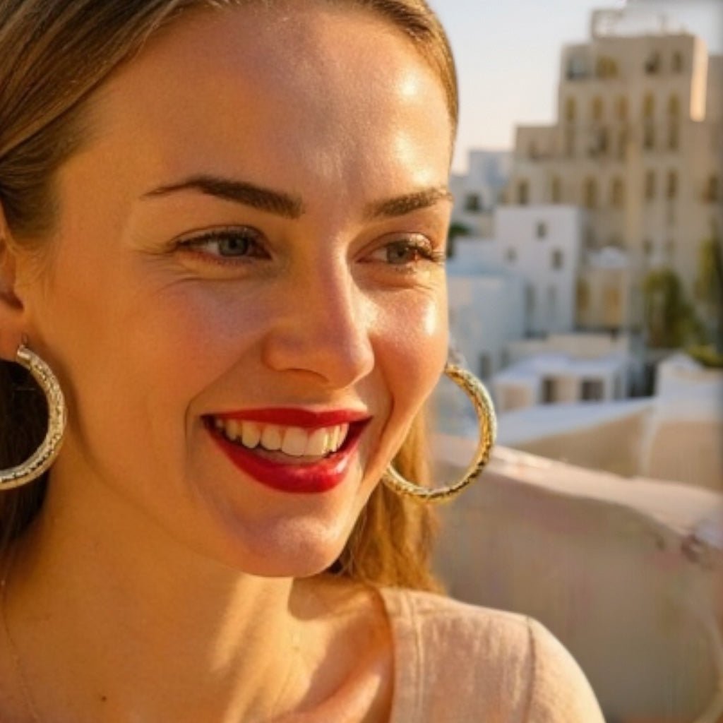 Disco Inferno Goldie Earrings -