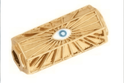 Evil Eye Gold Amulet -