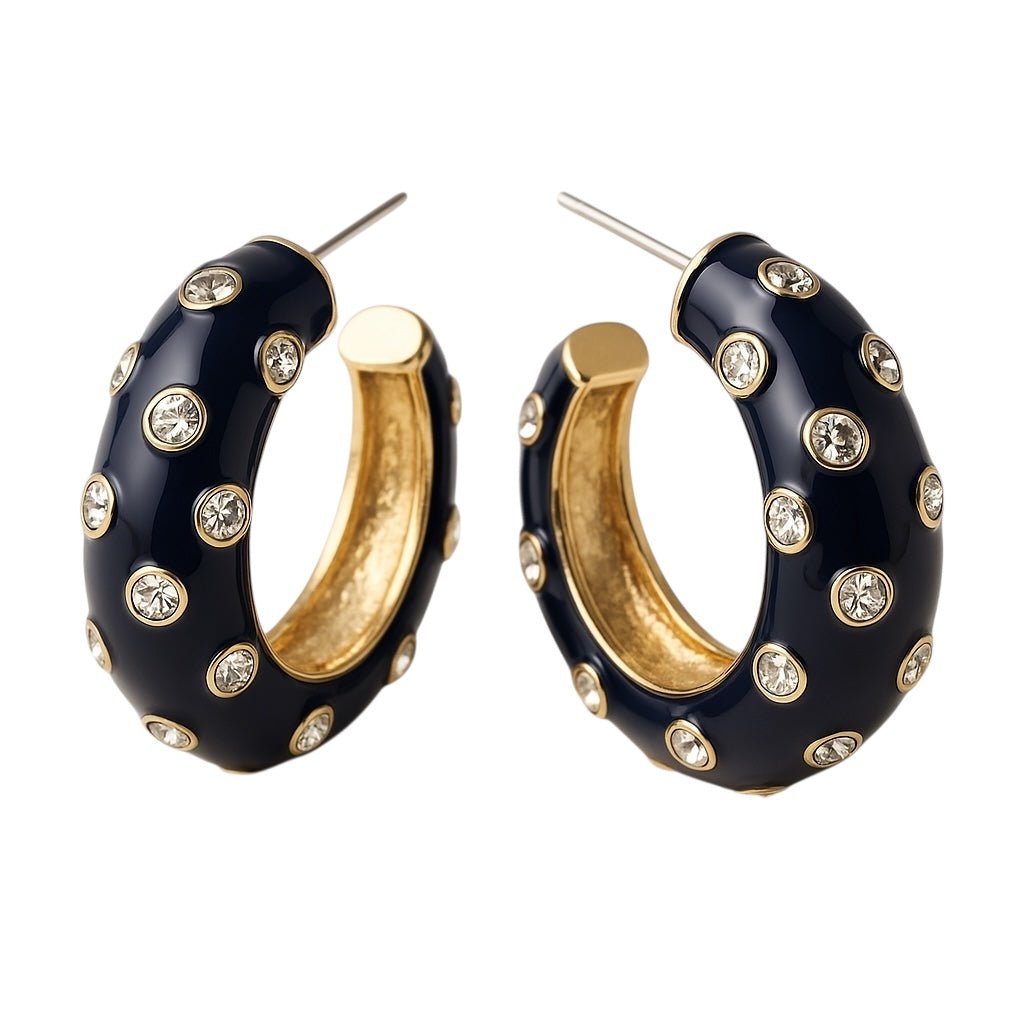 Flash Dance 18k Gold Plated Earrings -