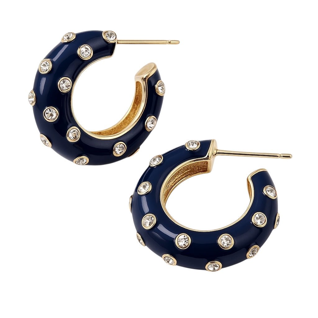 Flash Dance 18k Gold Plated Earrings -