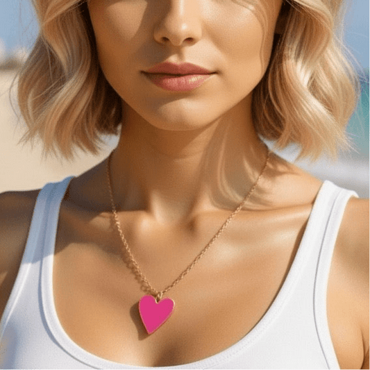 Heart of Glass Necklace -
