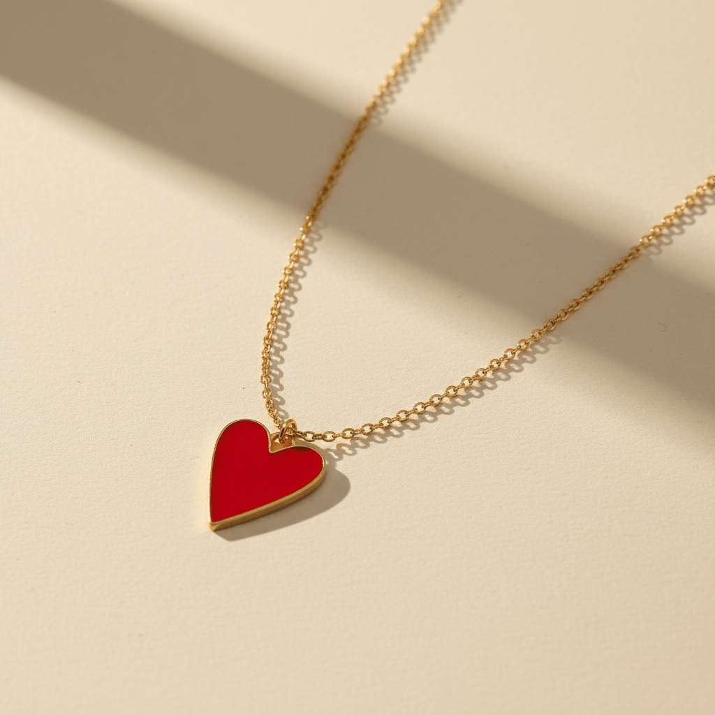 Heart of Glass Necklace -