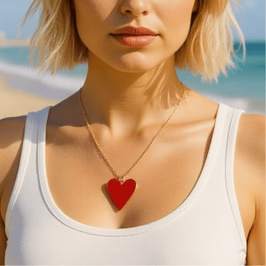 Heart of Glass Necklace -