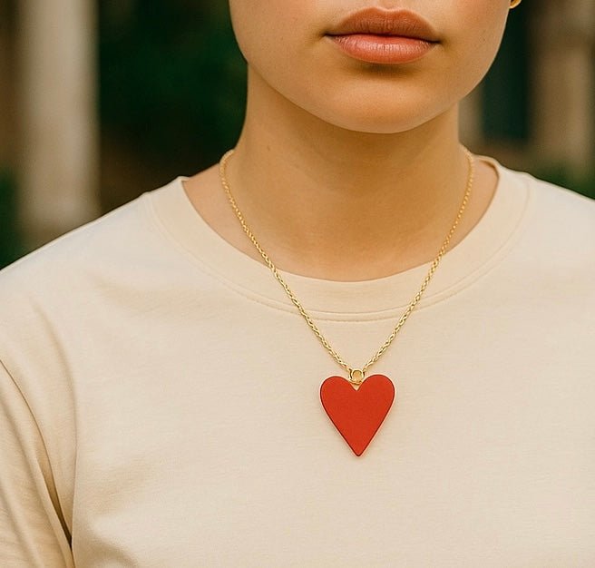 Heart of Glass Necklace -