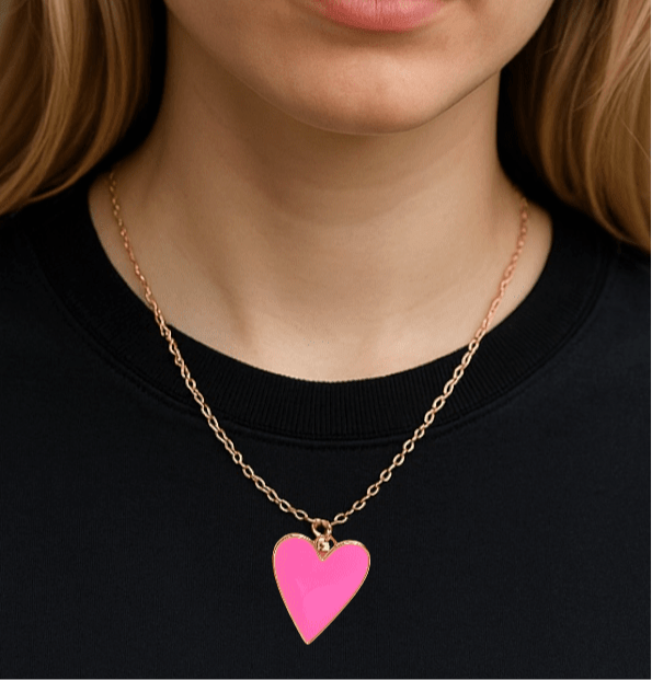 Heart of Glass Necklace -