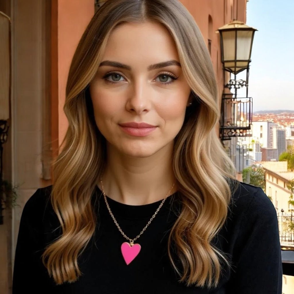 Heart of Glass Necklace -