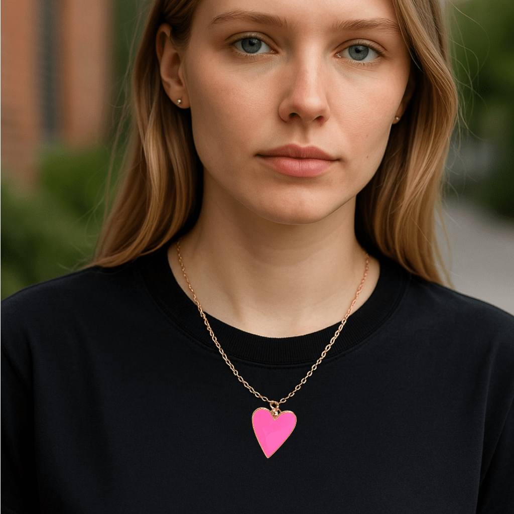 Heart of Glass Necklace -