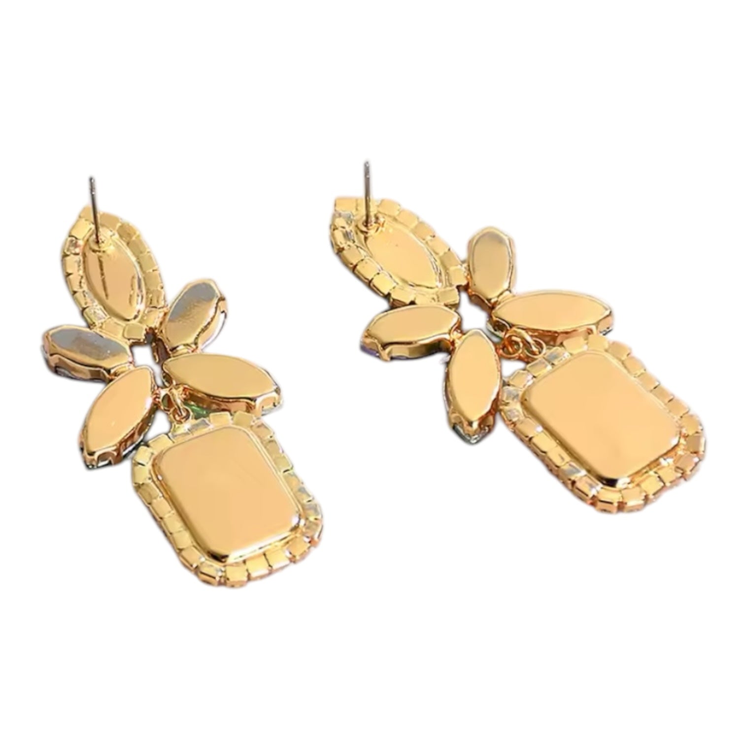 Life of the Party Emerald Earrings - earrings