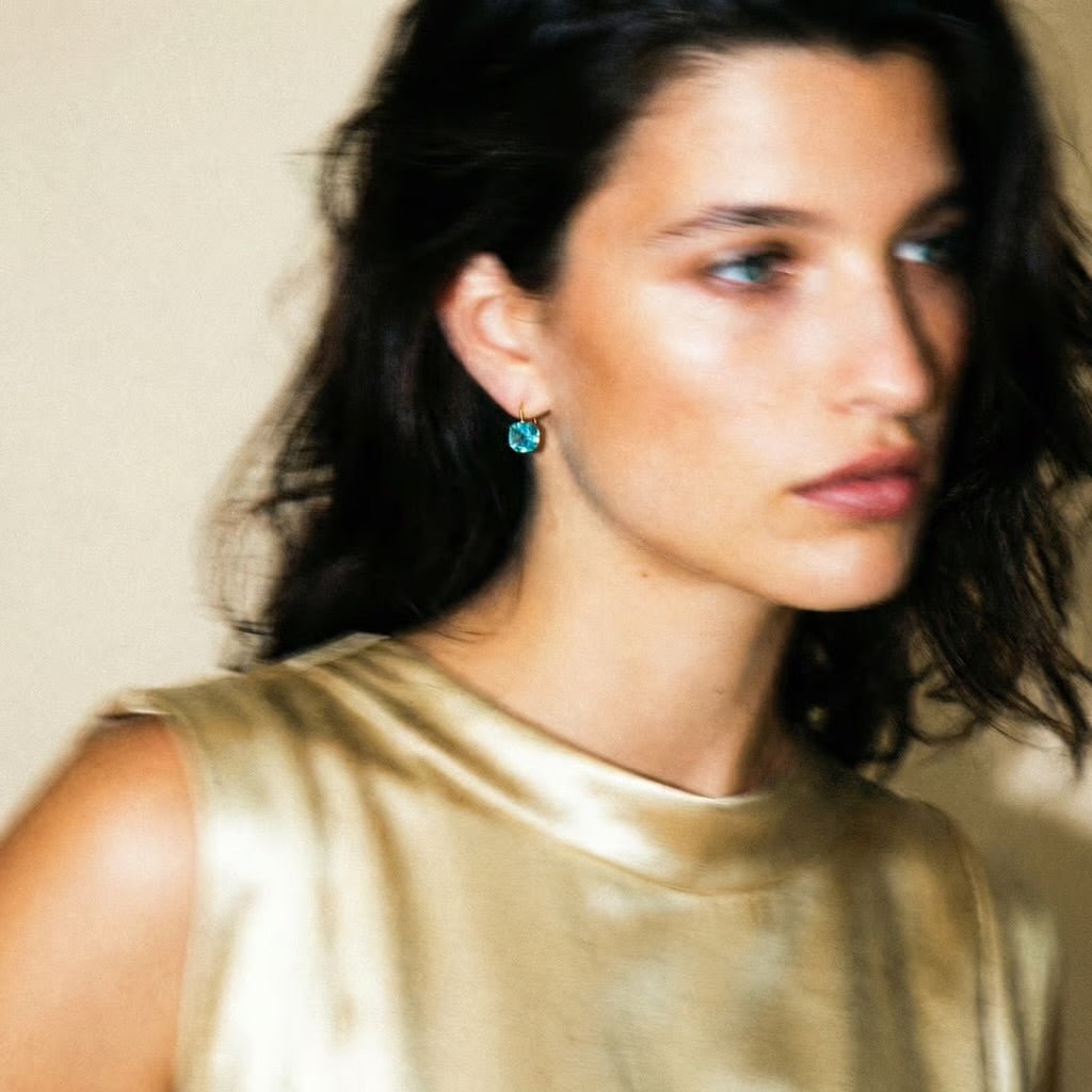 London Calling Aqua Earrings -