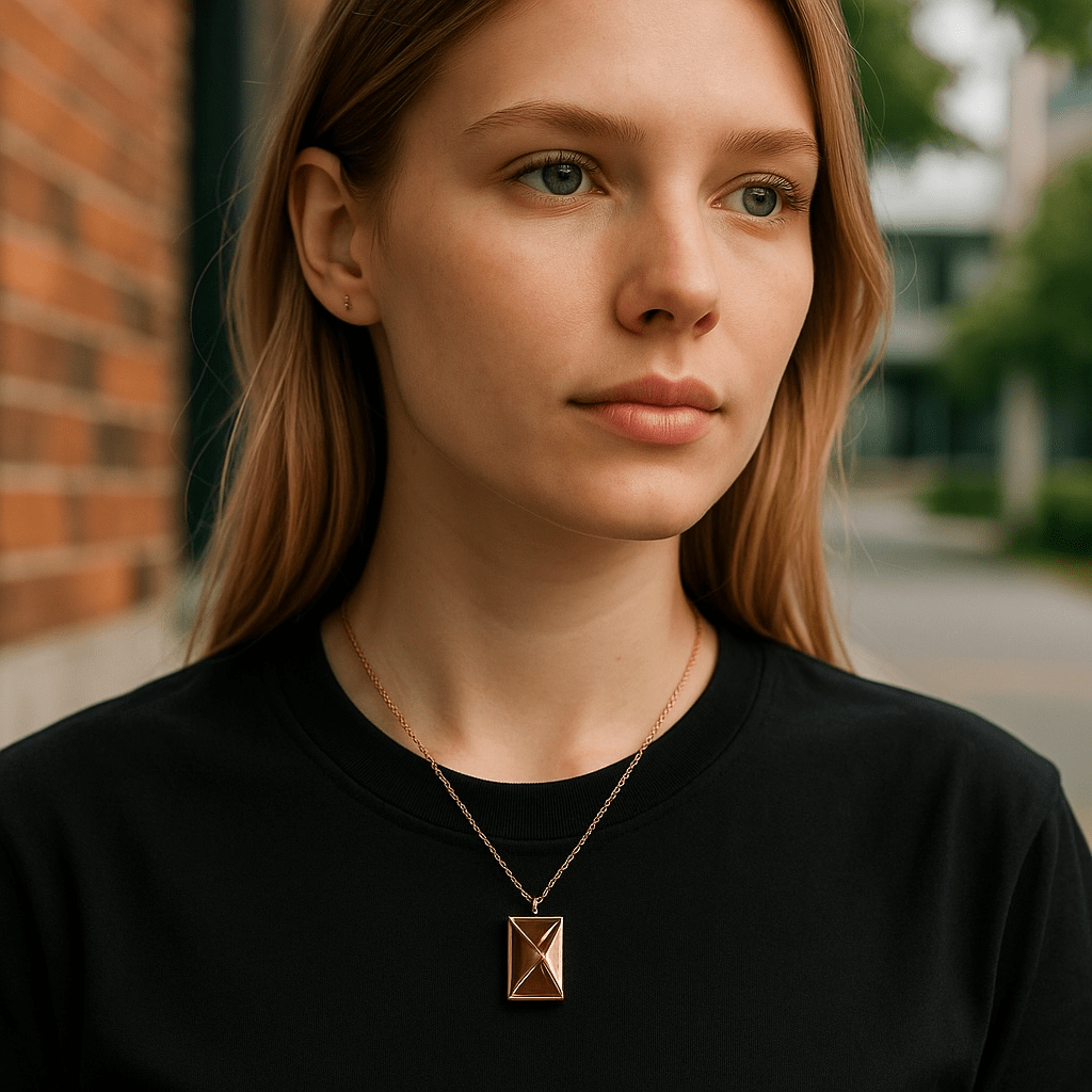 Love Letter Necklace (more colours Gold, Silver, Rose Gold) -
