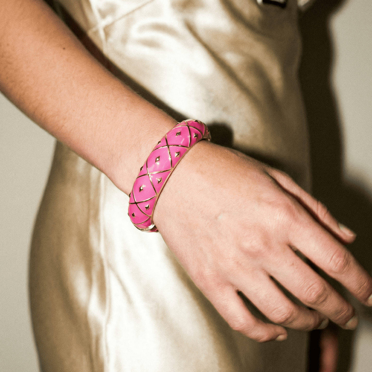 Modern Love Enamel Bracelet -