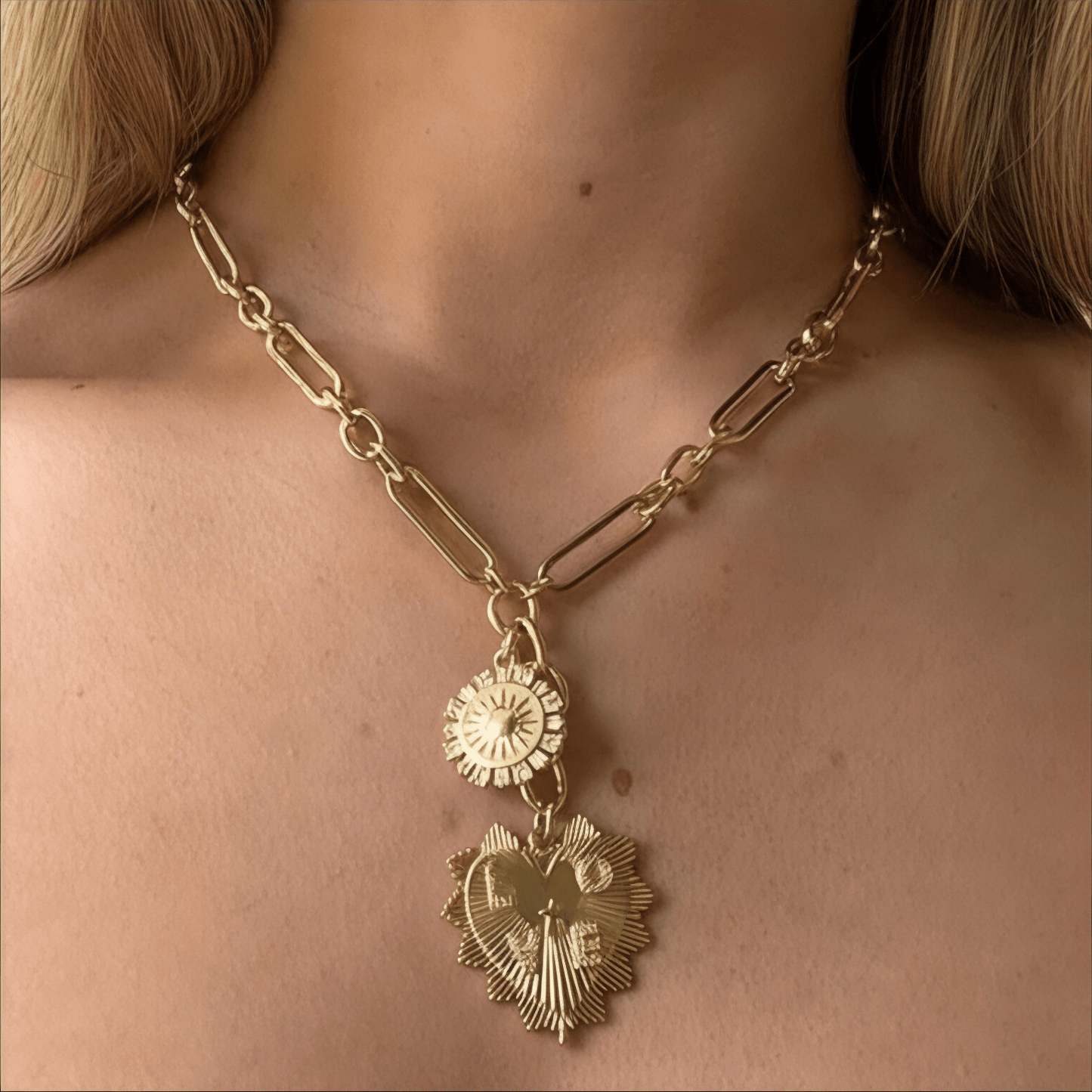 Never Tear Us Apart 18k Gold Necklace - Necklace