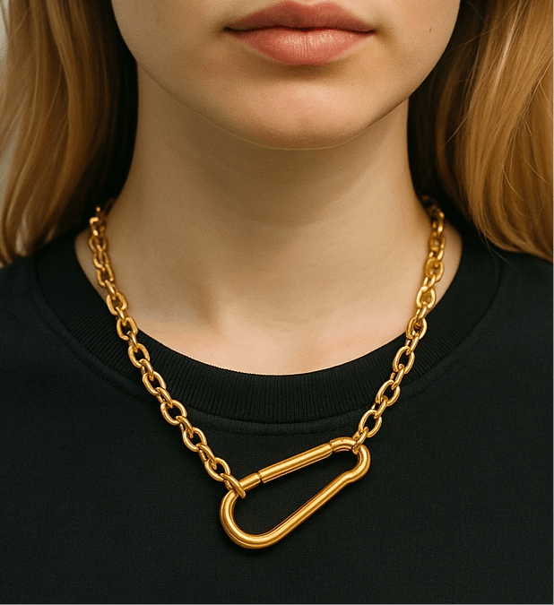 Nikita Gold Plated Necklace -