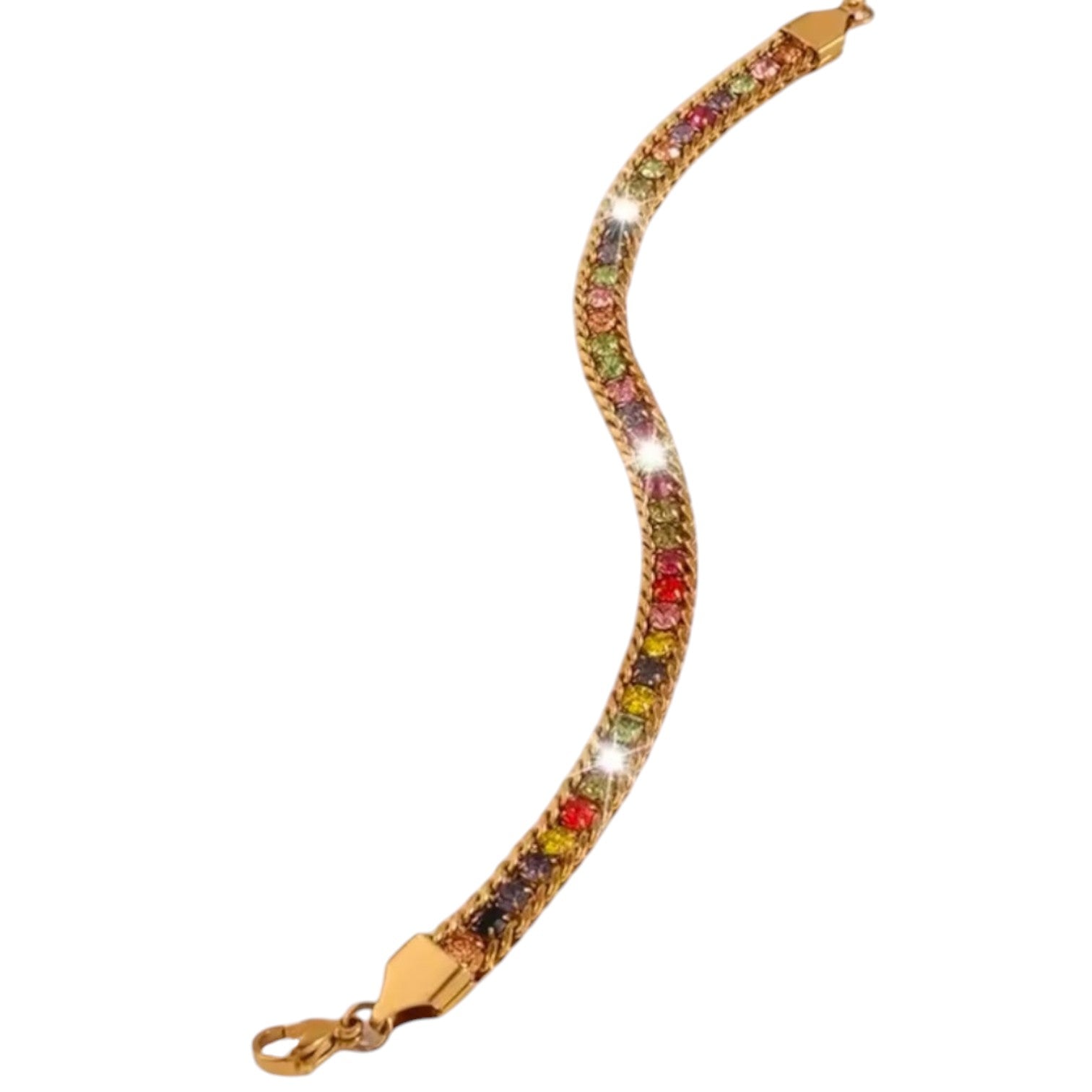 Queenie Cubic Zirconia Bracelet (more colours) -