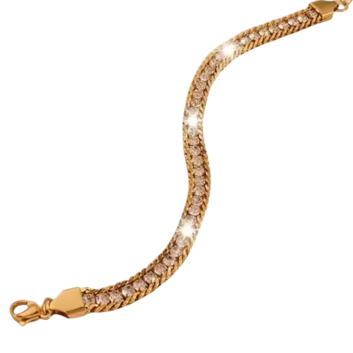 Queenie Cubic Zirconia Bracelet (more colours) -