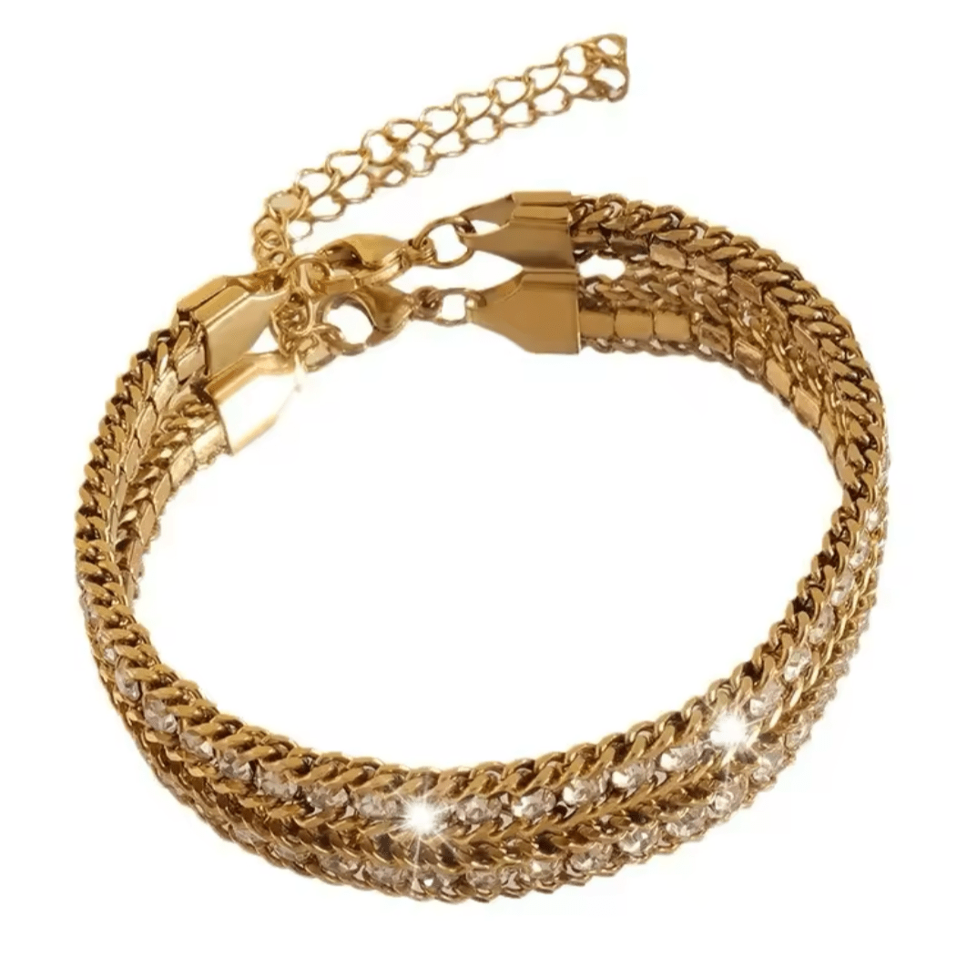 Queenie Cubic Zirconia Bracelet (more colours) -