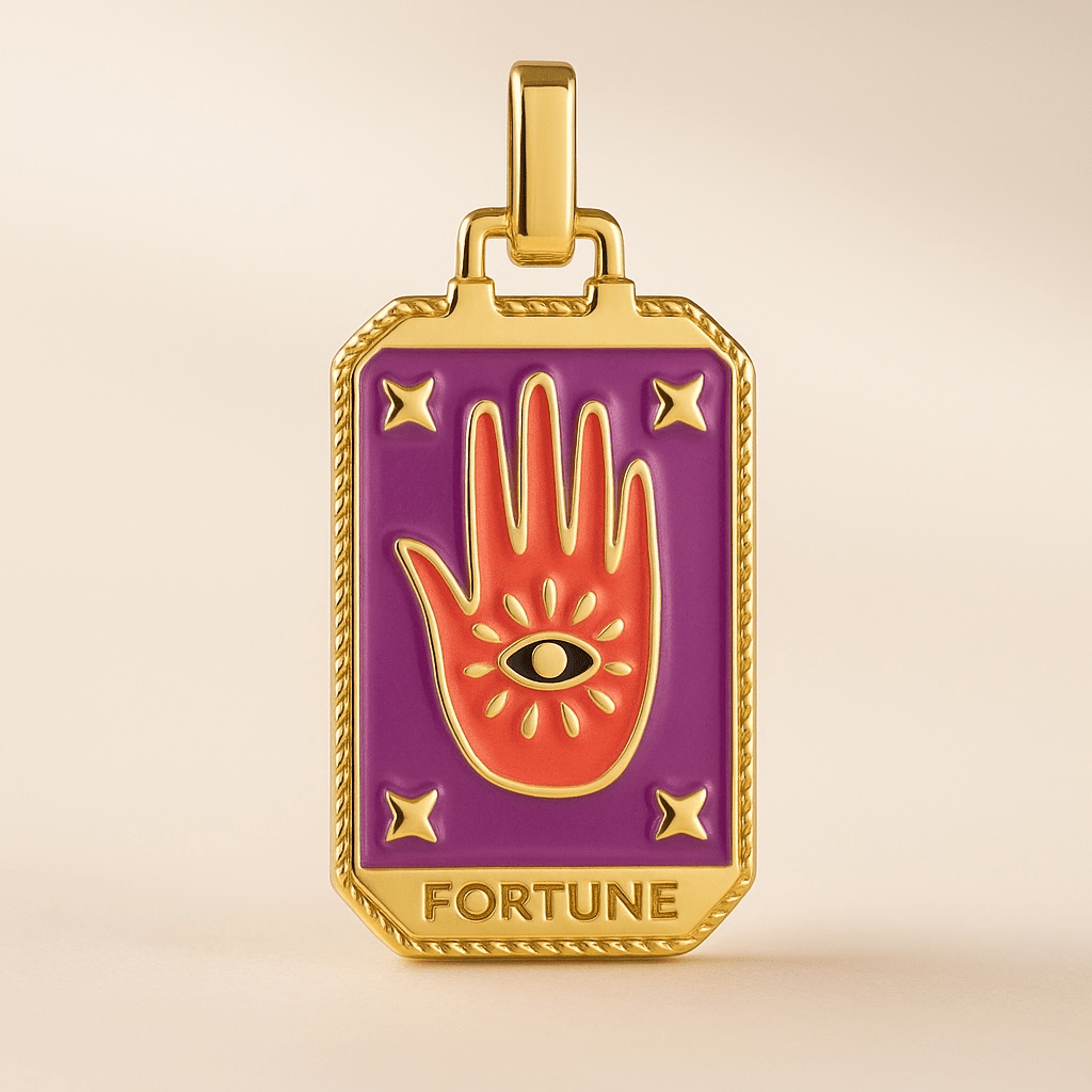 Tarot Card Fortune Necklace (more colours) - Necklace