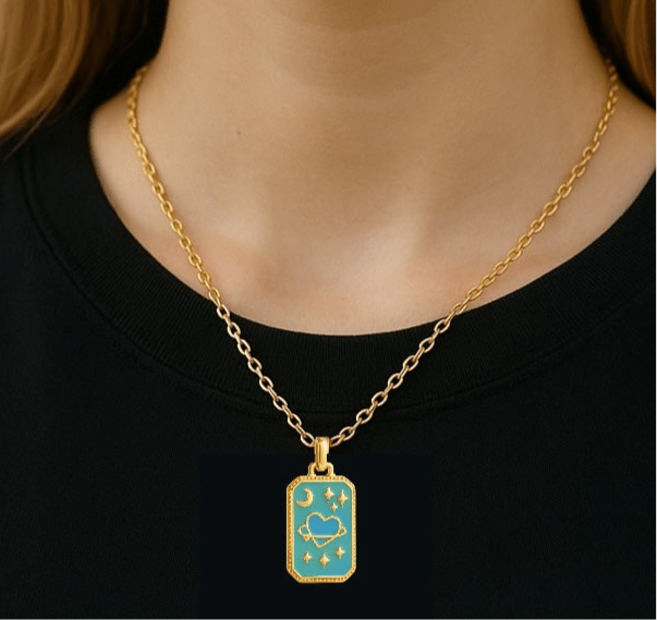 Tarot Card Love Necklace - Necklace