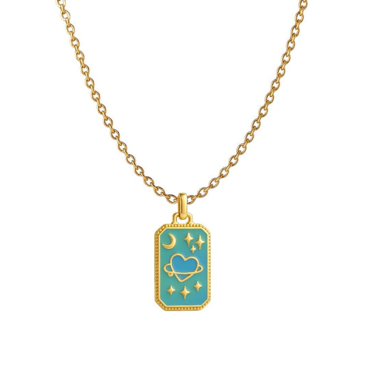 Tarot Card Love Necklace - Necklace