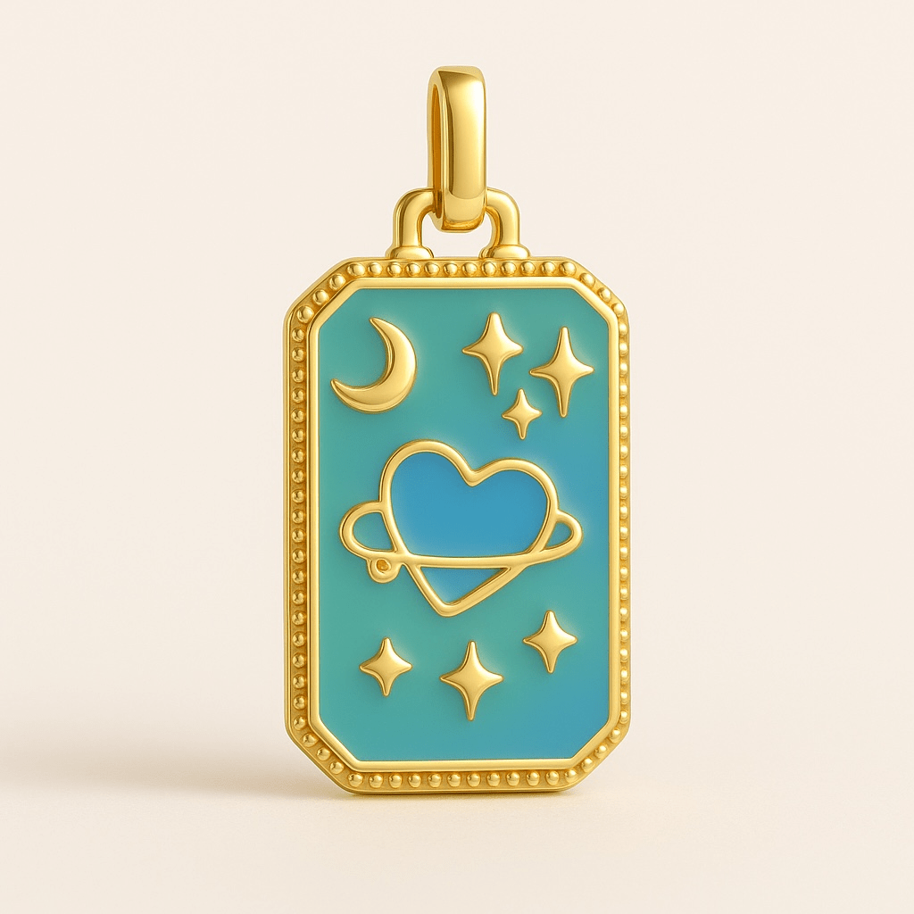 Tarot Card Love Necklace - Necklace