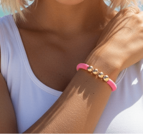 True Colours Pink Bracelet -