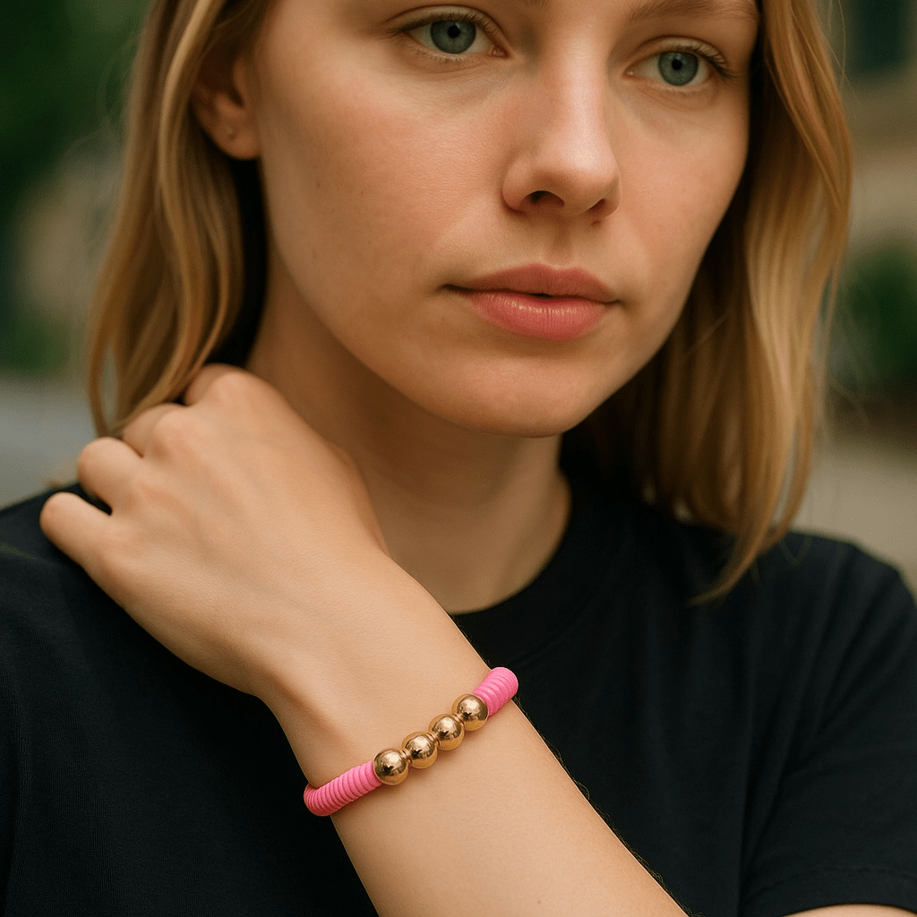 True Colours Pink Bracelet -
