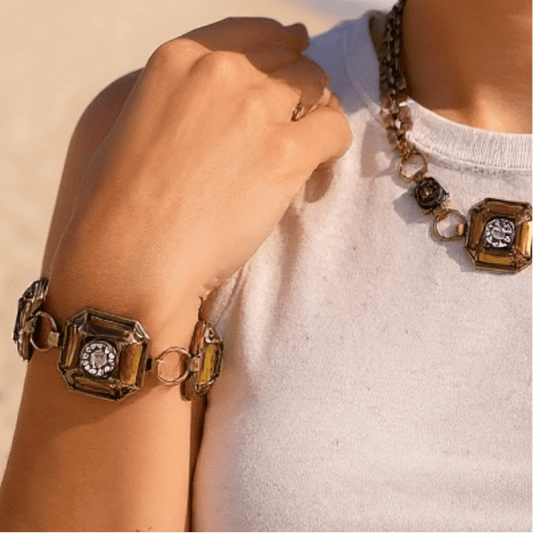 Vintage Balkan Gold Bracelet - Bracelet