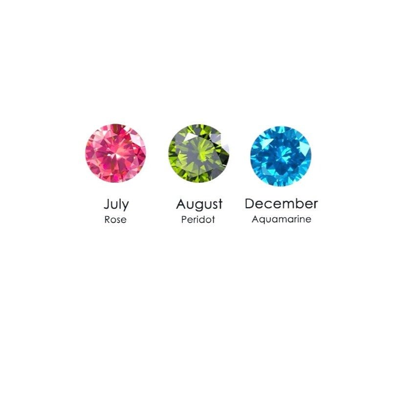 Birthstone Gold Necklaces (more colours)-Necklace