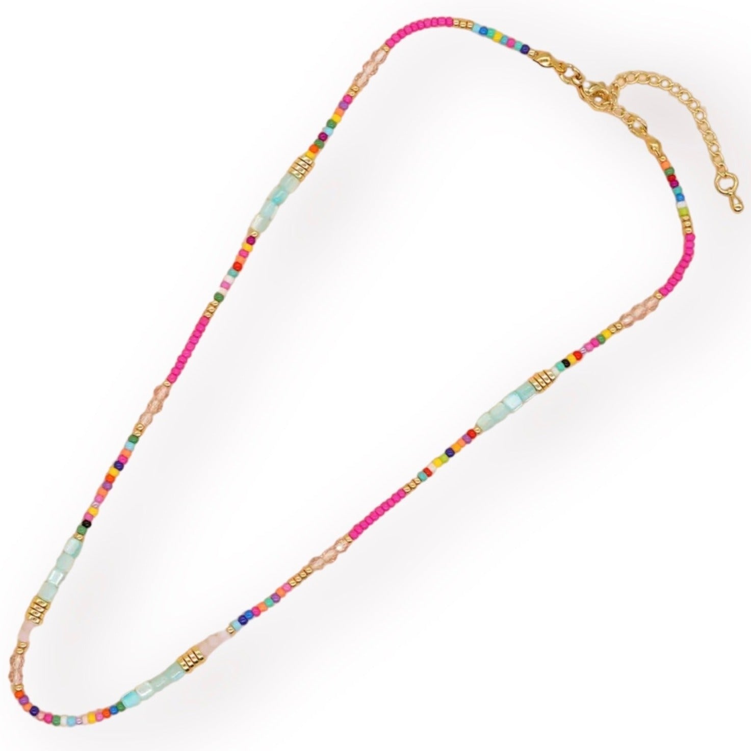 El Mariachi Beaded Colourful Necklace-
