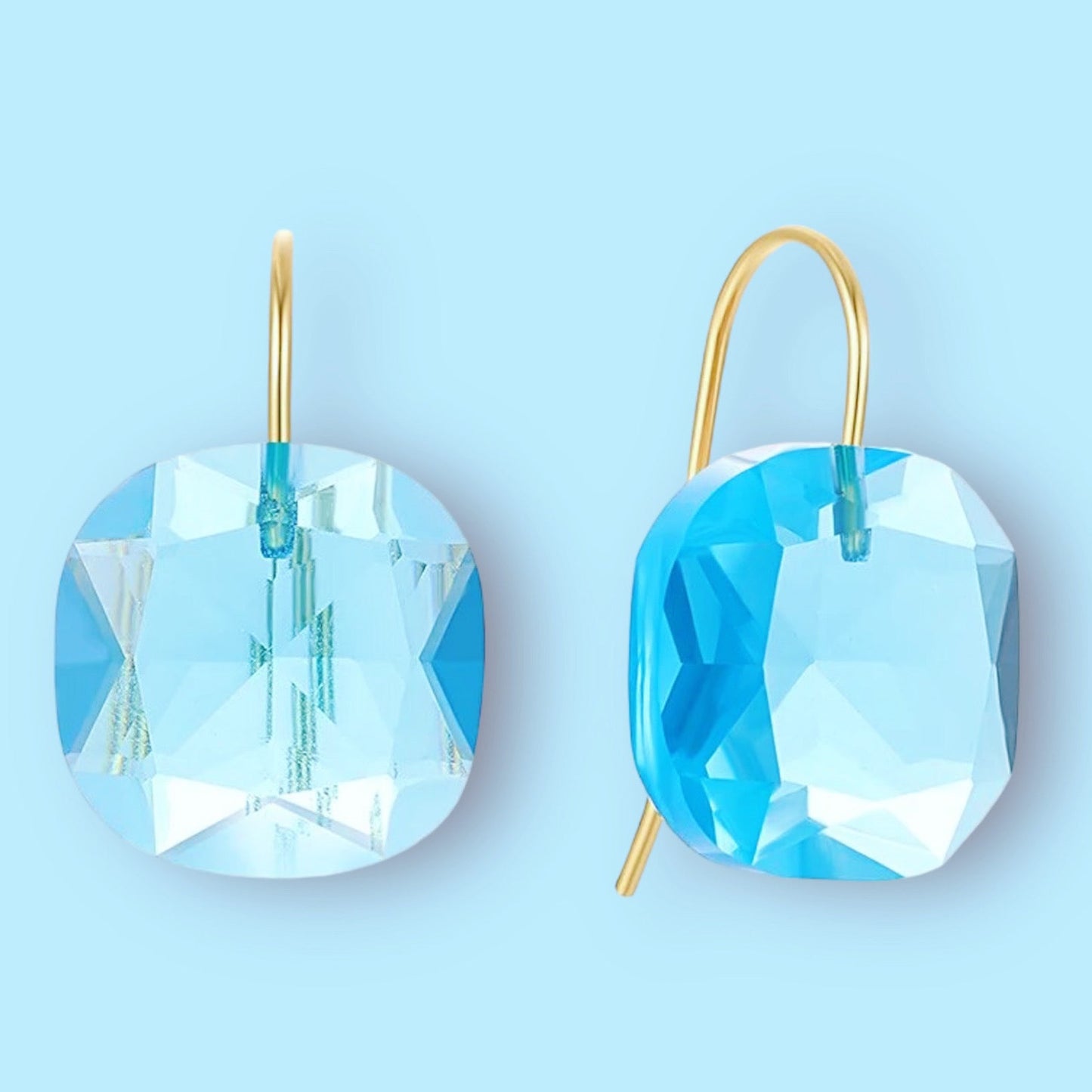 London Calling Aqua Earrings-