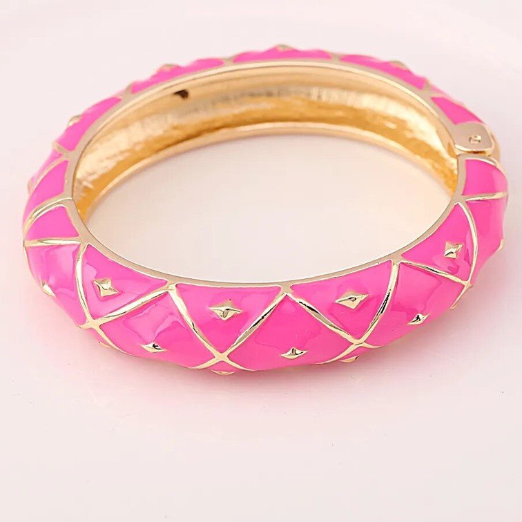 Modern Love Enamel Bracelet-