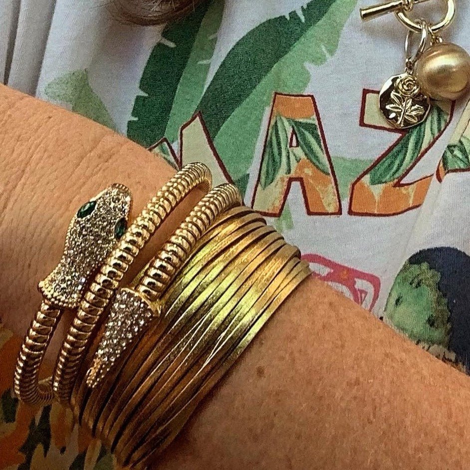 Snake Charmer Gold Bracelet PRE-ORDER-Bracelet