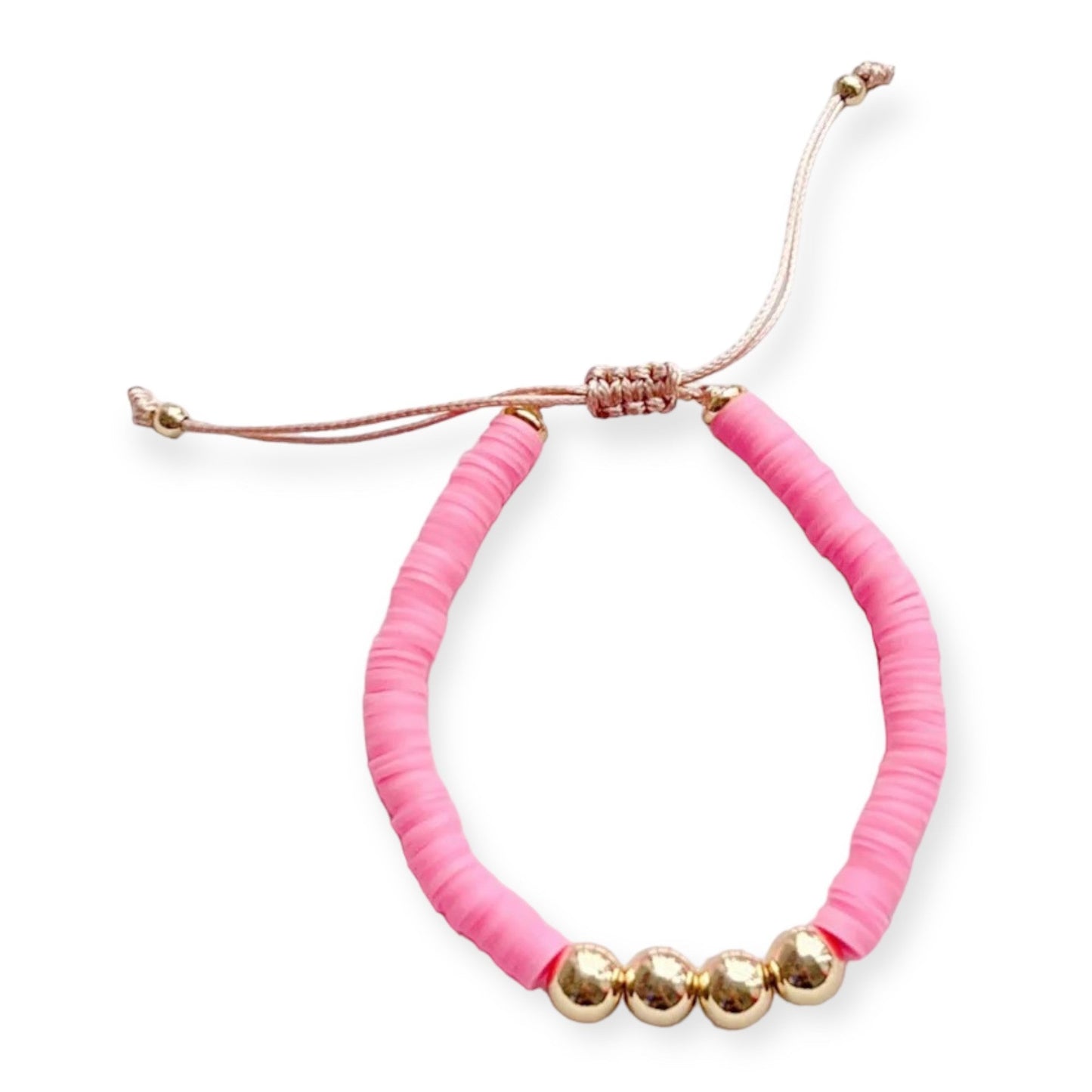 True Colours Pink Bracelet-