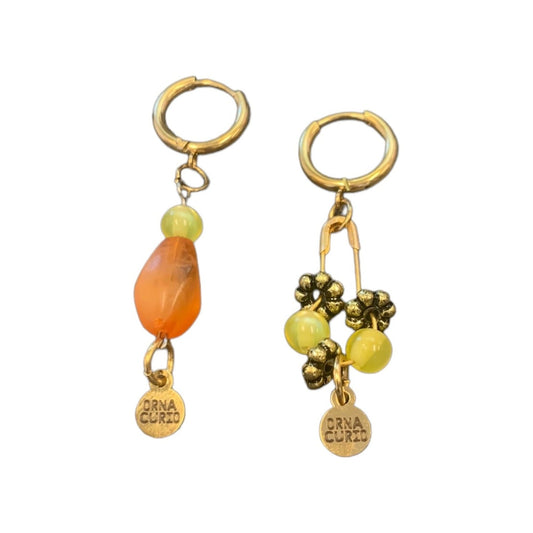 1 of 1 Matchy Matchy Gold Earrings-