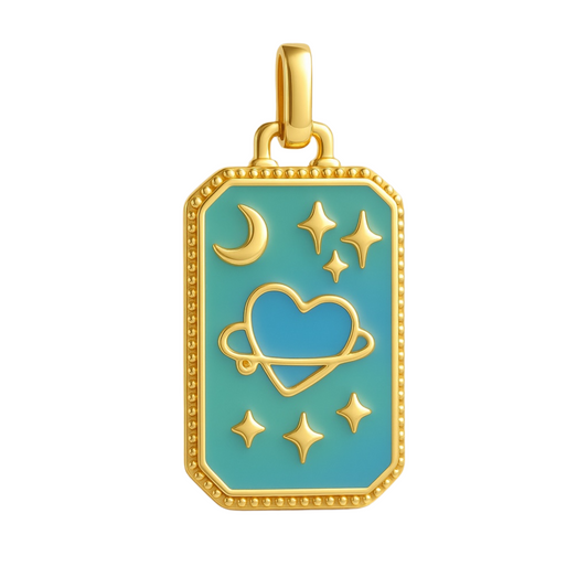 Tarot Card Charm 'Love'
