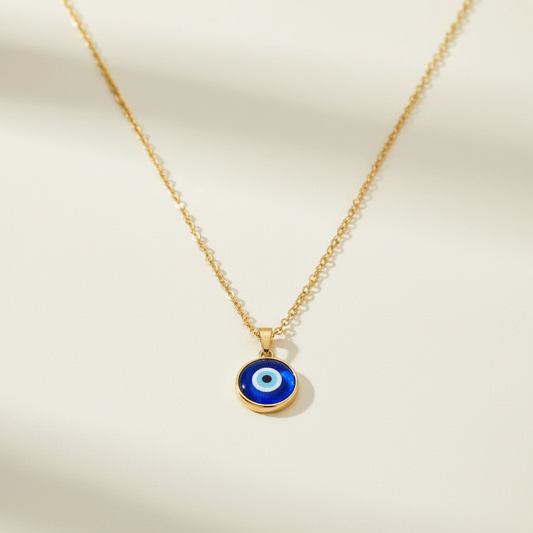 After Midnight Evil Eye Gold Plated Necklace - Necklace