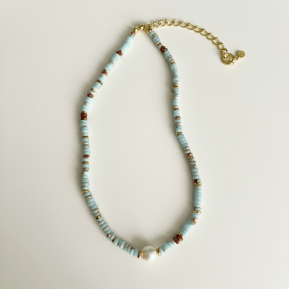 Blues Festival Beaded Necklace - 