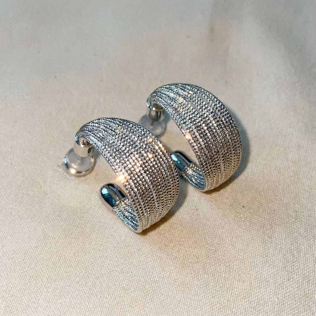 Claudia Market SS 925 Silver Earrings - 