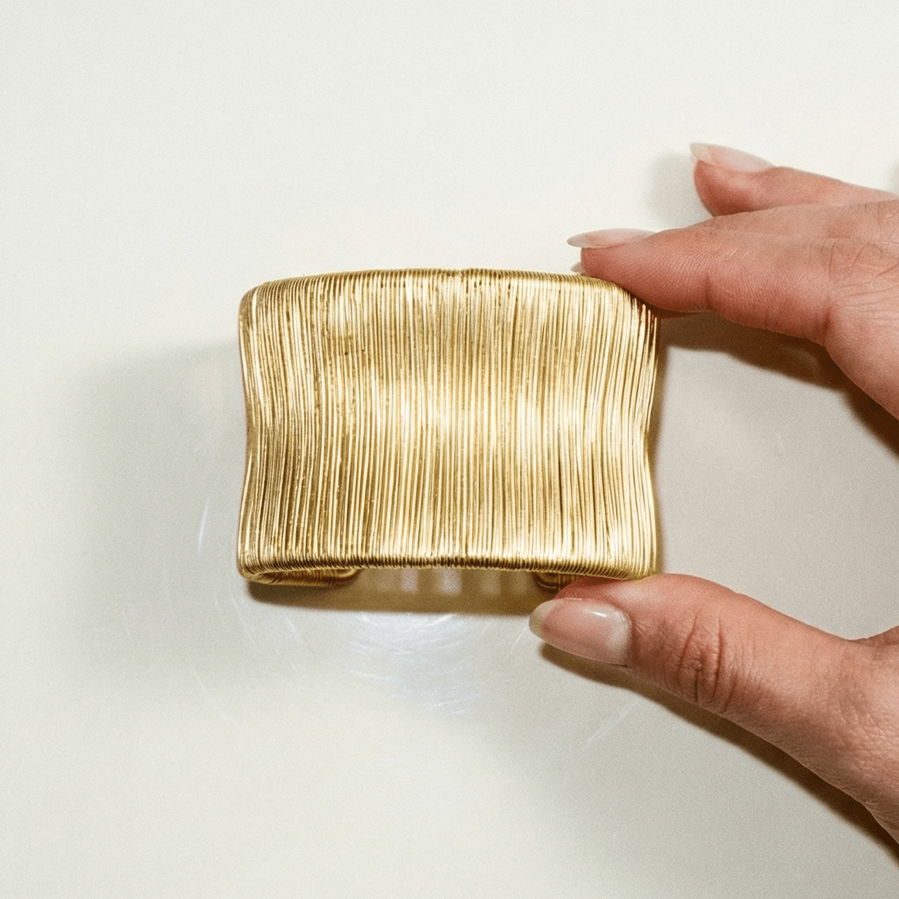 Coco Metal Gold Cuff - Bracelet