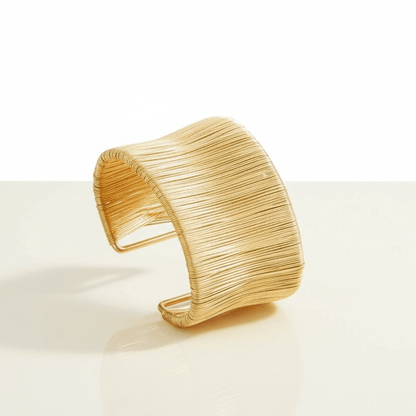 Coco Metal Gold Cuff - Bracelet