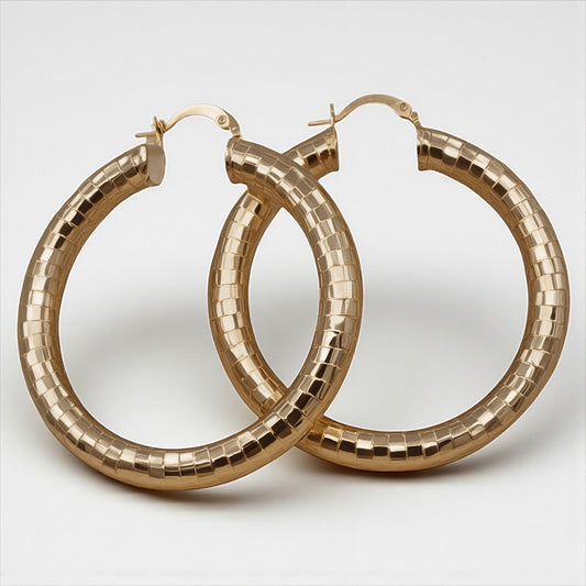 Disco Inferno Goldie Earrings - 