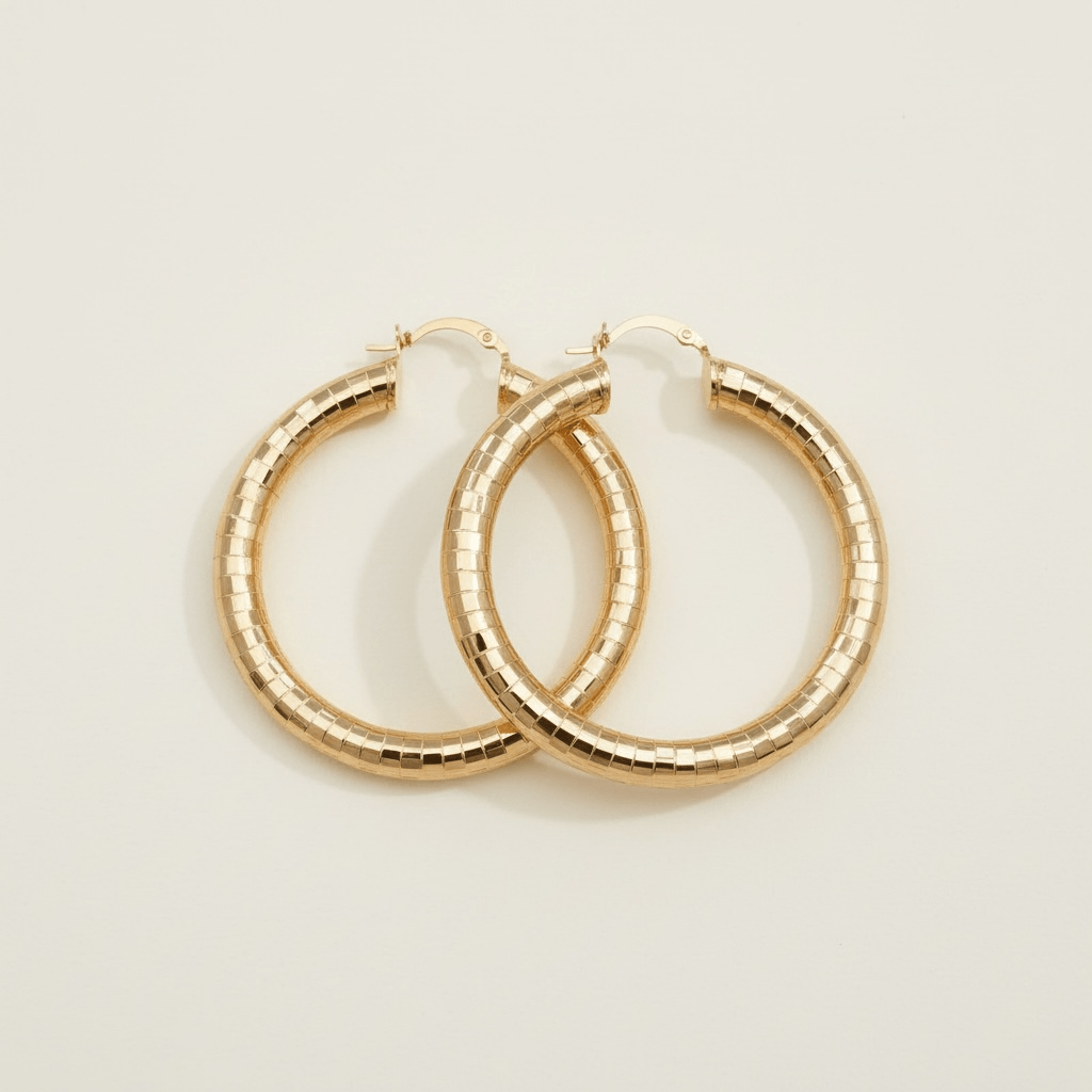 Disco Inferno Goldie Earrings - 
