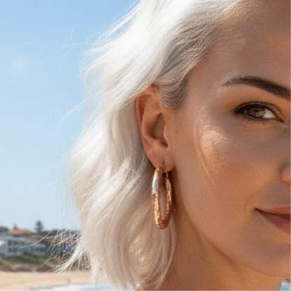 Disco Inferno Goldie Earrings - 