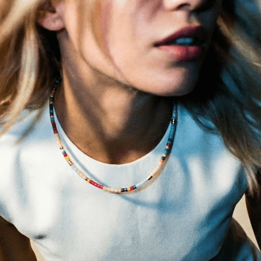 El Mariachi Beaded Colourful Necklace - 