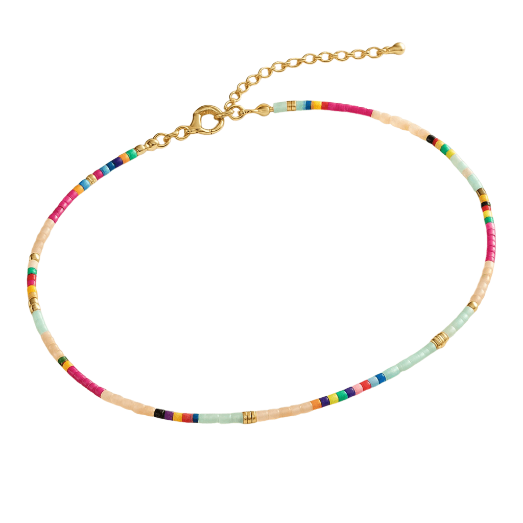 El Mariachi Beaded Colourful Necklace - 