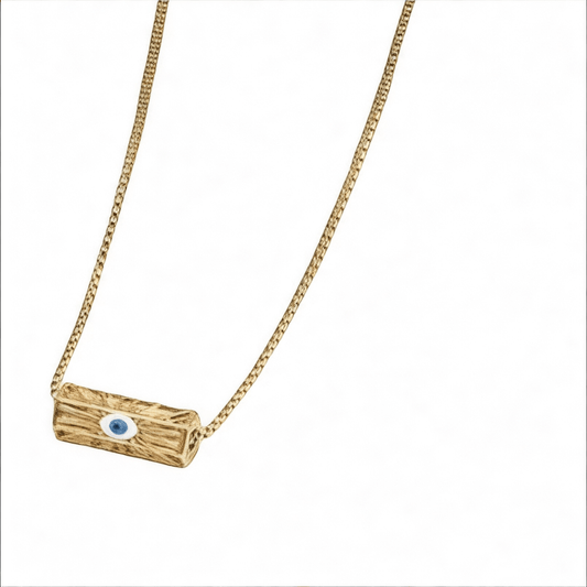 Evil Eye Gold Amulet - 